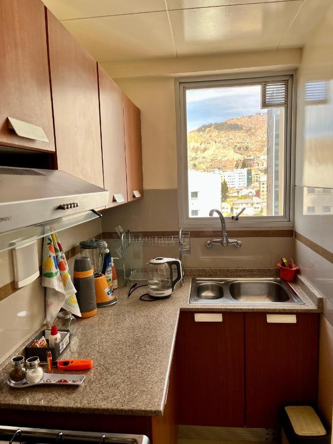 라파스 Moderno Y Comodo Apartamento Con La Mejor Ubicacion En Sopocachi 아파트 외부 사진